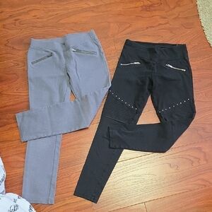 Gymboree And Justice Black and Gray Kids Pants